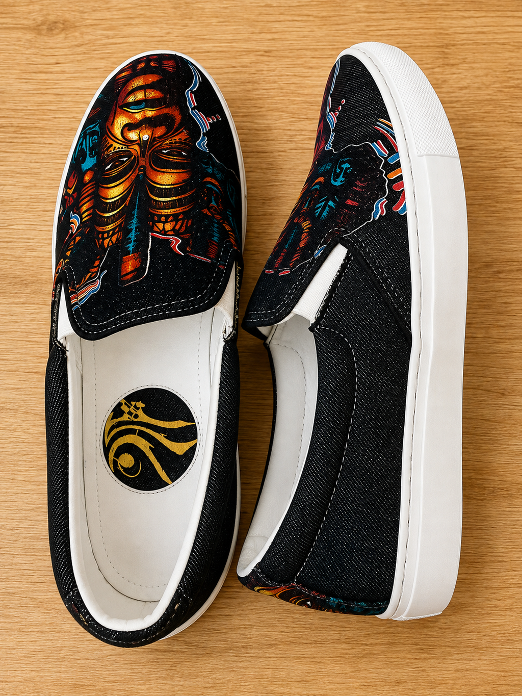 Ancestral Roots — Afro Denim Kicks