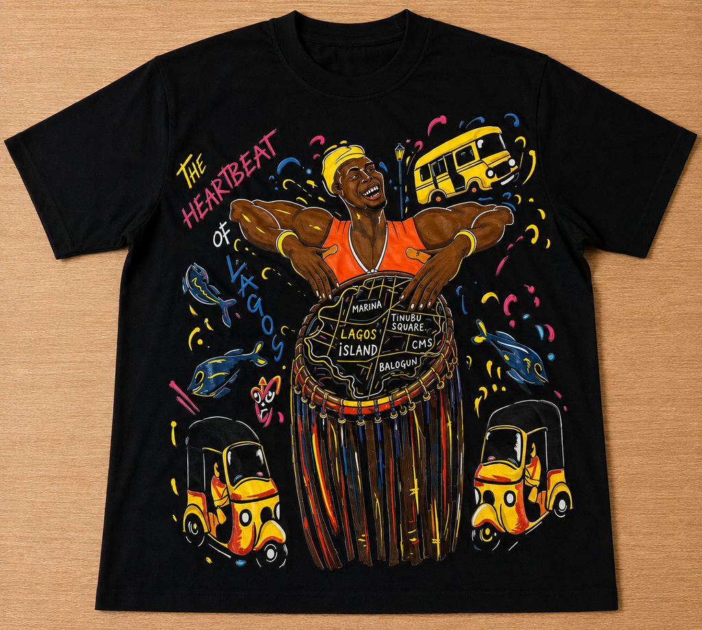 The Heartbeat of Lagos T-Shirt