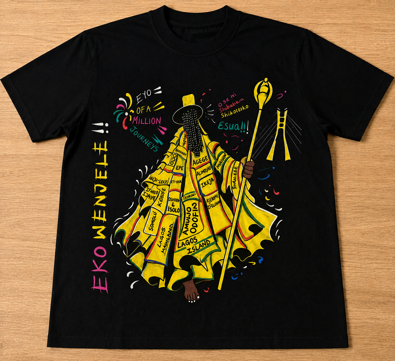 Eyo of a Million Journeys T-Shirt