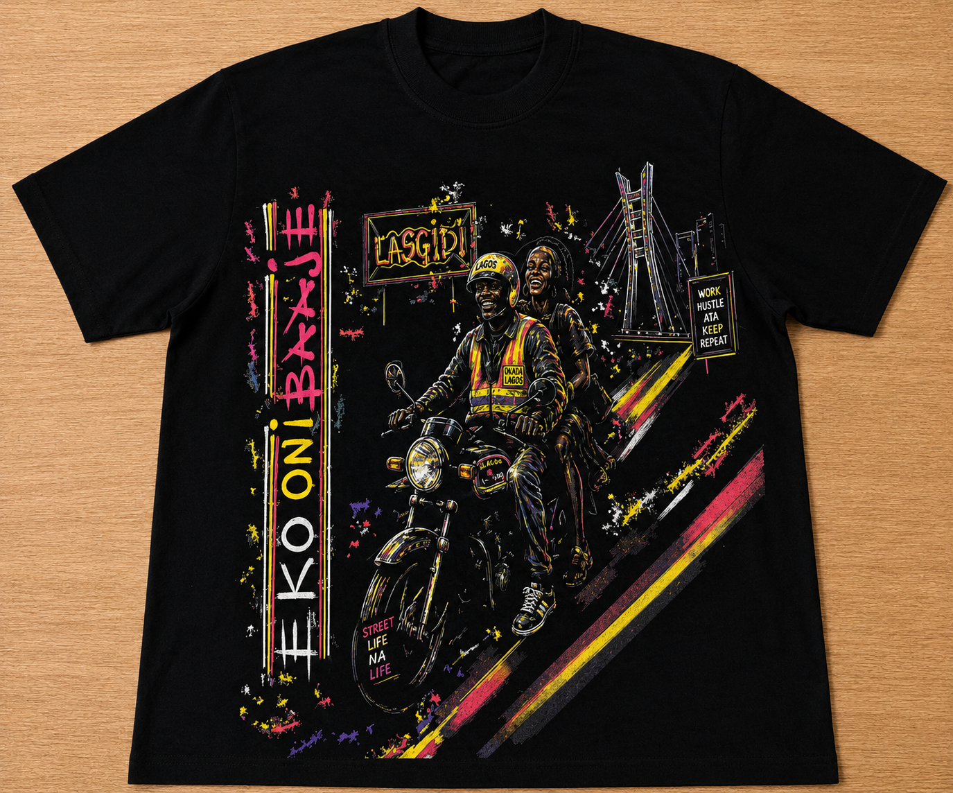 Lagos Okada Rider T-Shirt